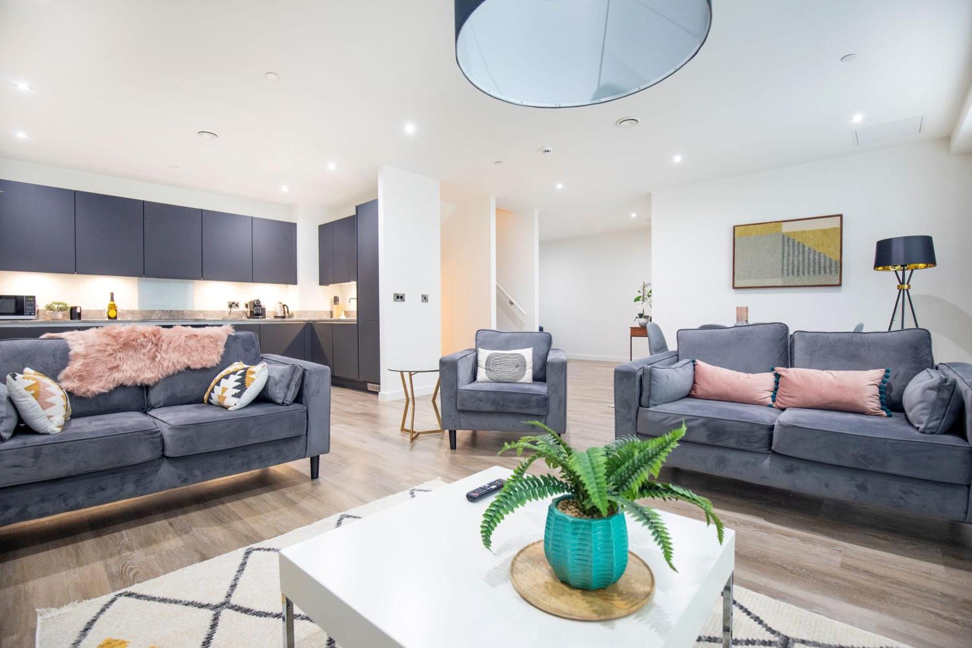 맨체스터 Luxury Free Parking Townhouse 빌라 외부 사진